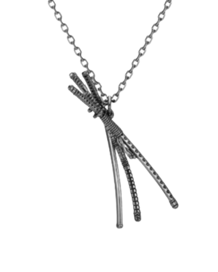 Tri-Sword Necklace