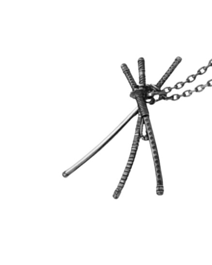 Tri-Sword Necklace